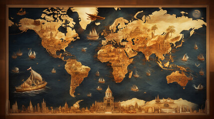 Vintage Map