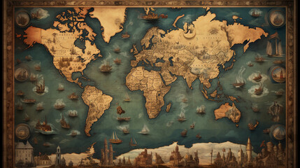 Vintage Map