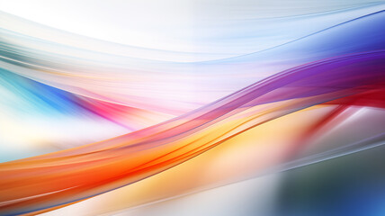 abstract colorful background with soft waves