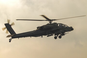 AH 64 Apache attack helicopter