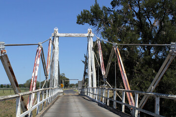 Allan Bridge architecture in the Hunter Valley in New South Wales, Australia