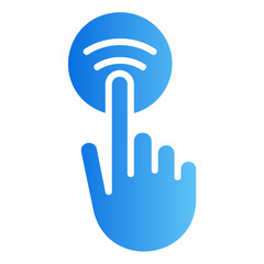 tap to pay gradient icon