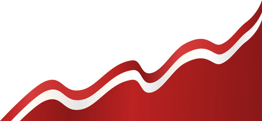 abstract gradien of Red and White, Background Red and White like Indonesia flag