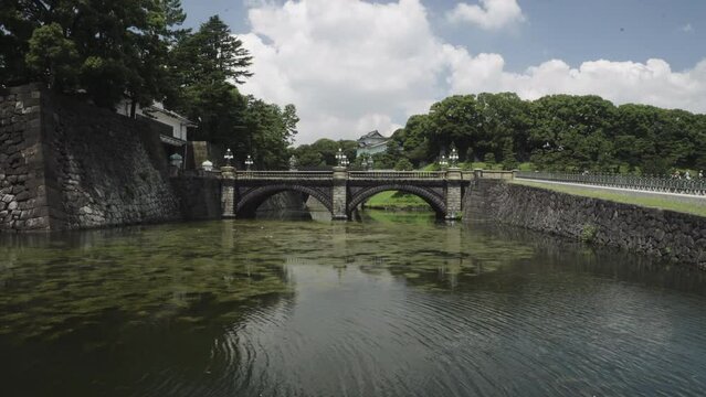 Reveal Seimon Ishibashi bridge outside the Japanese Imperial palace