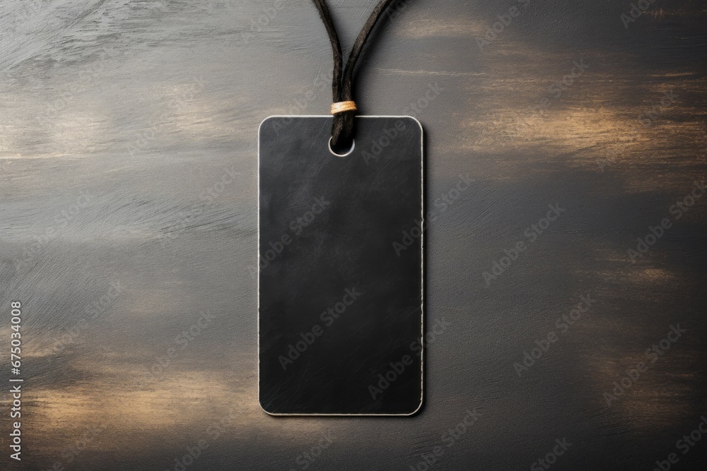 Poster label with space for inscription. black friday concept. background with selective focus and copy spa