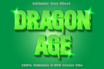 Dragon Age Editable Text Effect