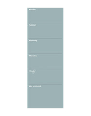 Weekly Planner. (Forest) Minimalist planner template set. Vector illustration.