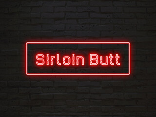 Sirloin Butt のネオン文字