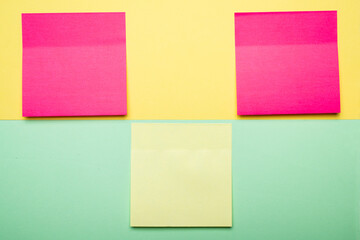 Fototapeta premium Colorful notepaper