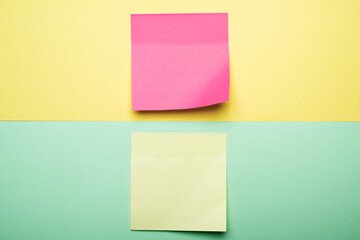 Fototapeta premium Colorful notepaper