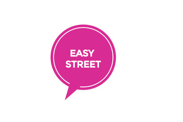  new easy street  news website, click button, level, sign, speech, bubble  banner, 

