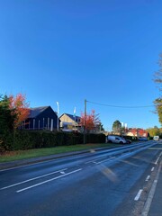 street in autumn