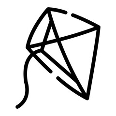 kite Line Icon