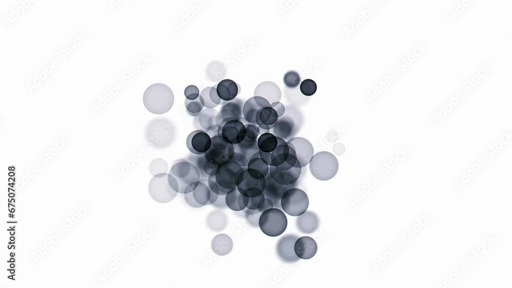 Poster background loop with textured elements and hand drawings