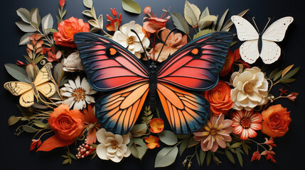 Dive Into The Captivating Realm Of Lepidoptera, Background Image, Hd