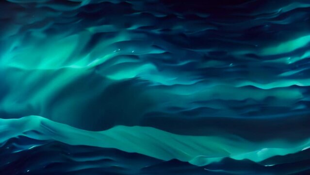 Abstract Water Waves Motion Graphics Animation Background
