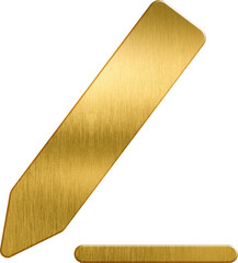 Golden icon pen edit tool write create document draw list new modify drawing tool comment crayons writing correction editing send compose creative summing adjust post blog writer file web symbol simpl
