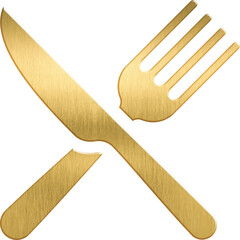 Golden icon food icon kitchen cooking icon kitchen tools icon kitchen logo cooking vegetable icon home icon restaurant restaurant logo kitchen hotel service eatery food dinner eat lunch fork knife pla - obrazy, fototapety, plakaty