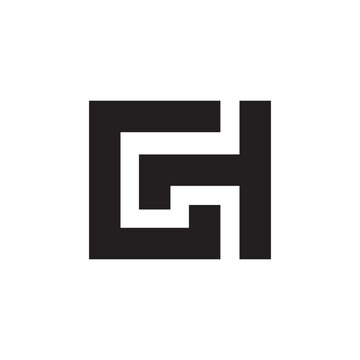 recommend clip art: letter G and H monogram logo design business.