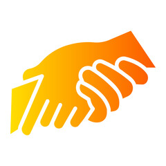 Obraz premium support Gradient icon