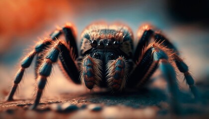 AI generated illustration of a spider