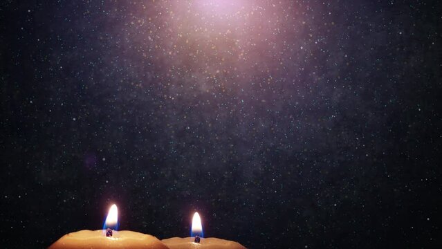 Candlelight - Memorial Candles' Flickering Flame -  Commemorating, Mourning, and Finding Solace in the Warm Glow of Remembering