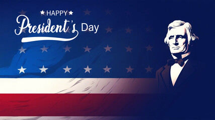 United States President's Day Background Design