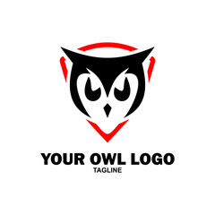 Owl logo. Owl icon available in vector.