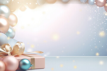 Fototapeta na wymiar new year background,christmas background with gift box