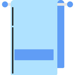 Towel Illustration PNG Transparent Background