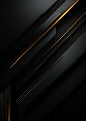 3D black gold rough grunge technology abstract background