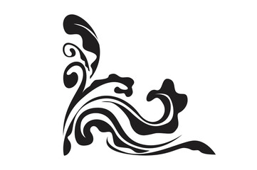 Flora Ornament Border With Design With Transparent Background