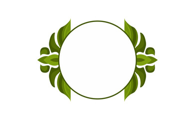 Flora Ornament Border With Design With Transparent Background