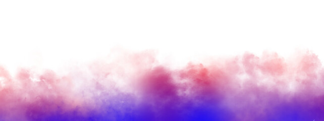 Color Vector isolated smoke PNG. Steam explosion special effect. Effective texture of steam, smoke, fog, clouds