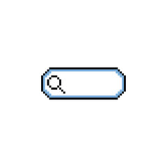 this is search icon in pixel art with simple color and white background ,this item good for presentations,stickers, icons, t shirt design,game asset,logo and your project.