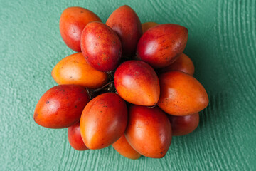 tamarillo fruit (Indonesia : terong belanda). Dutch eggplan