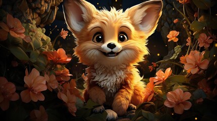 Fototapeta premium Colorful Wildlife Adventures: Animal Coloring Apps for All Ages