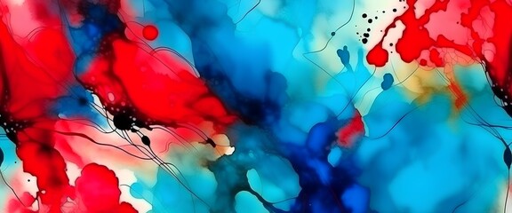 abstract colorful watercolor background