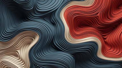 Fototapeta premium Neural pattern abstract art colorful medical background 