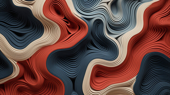 Neural pattern abstract art colorful medical background 