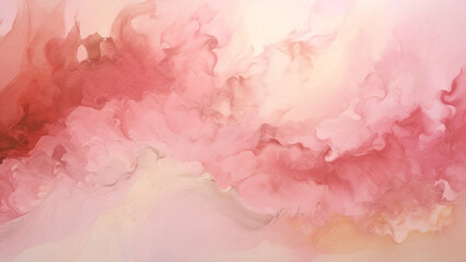 Elegant Rose Pink and Champagne Soft Gradients Abstract Pattern