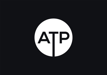 Initial Letter ATP Logo Design Vector Template. Graphic ATP Symbol