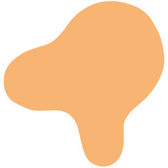 The soft, irregular shape of the blob shape is simple, fun, and versatile for a variety of creative designs.