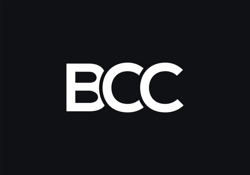 BCC. Business finance logo template vector icon illustration design