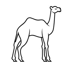 camel Logo Monochrome Design Style