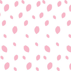 sakura pattern vector, flat sakura pattern vector