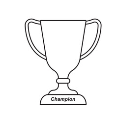 Winner trophy icon