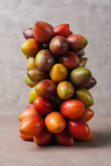 tamarillo fruit (Indonesia : terong belanda). Dutch eggplan