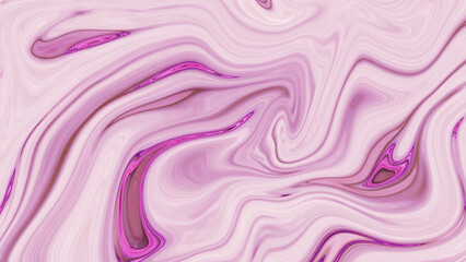 Colorful paintings of marbling, Pink marble ink pattern texture abstract background. Can be used for background or wallpaper