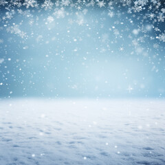 Fototapeta premium christmas themed subtle background with a floor for product placement